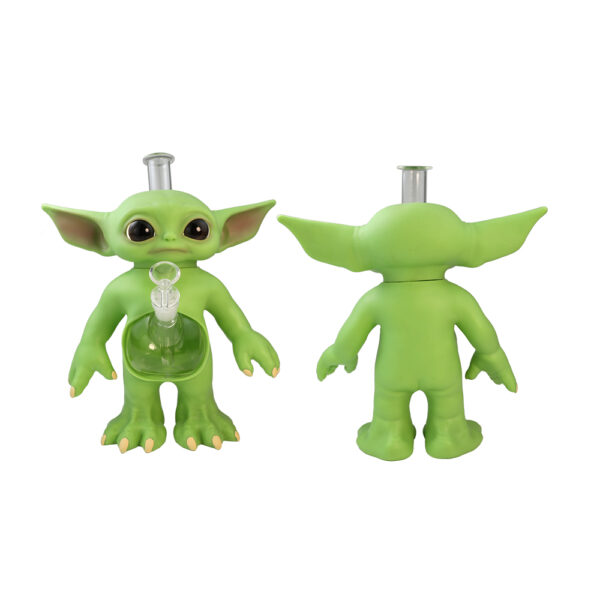 12 inches  Yoda glass water pipe - Image 8