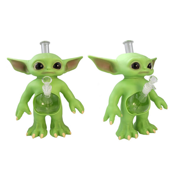 12 inches  Yoda glass water pipe - Image 7