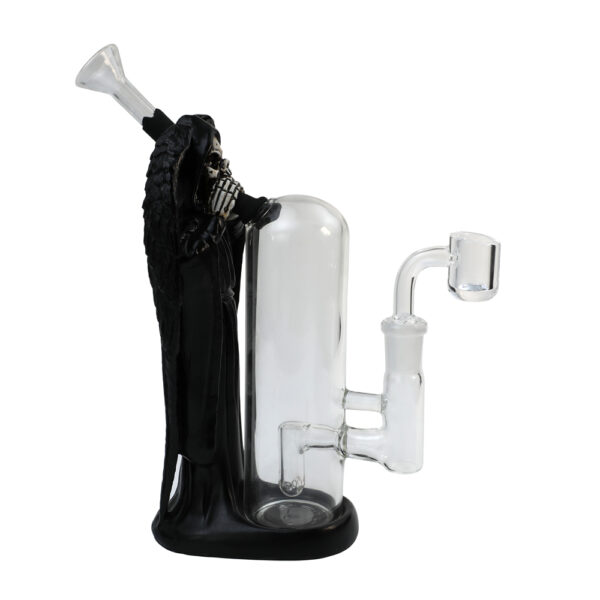 8" Grim Ripper Skull Bong - Image 11