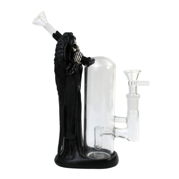 8" Grim Ripper Skull Bong - Image 4