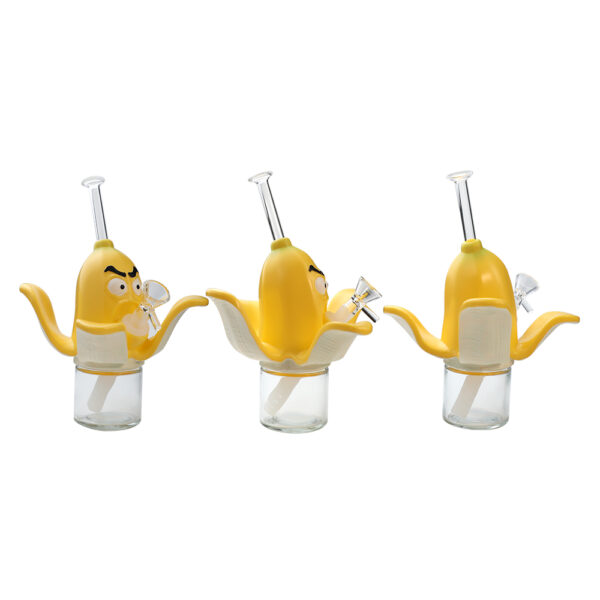 Banana Smoking Glass Bong Water Pipe - Image 6