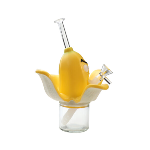 Banana Smoking Glass Bong Water Pipe - Image 7