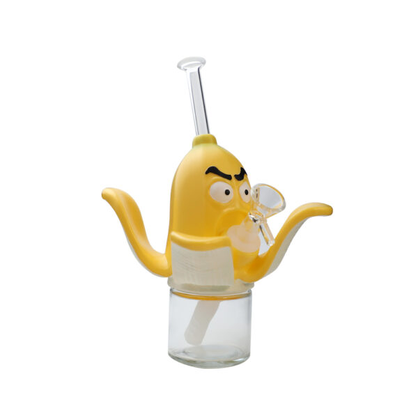 Banana Smoking Glass Bong Water Pipe