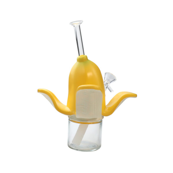 Banana Smoking Glass Bong Water Pipe - Image 3