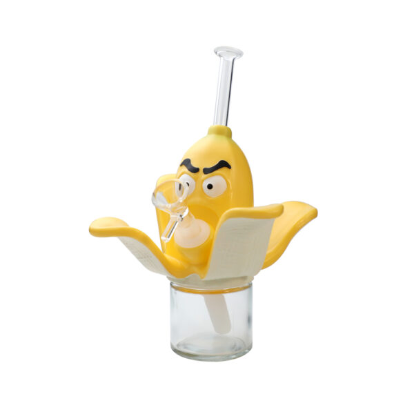 Banana Smoking Glass Bong Water Pipe - Image 4