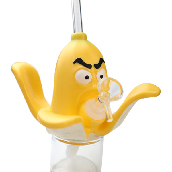 Banana Smoking Glass Bong Water Pipe - Image 5