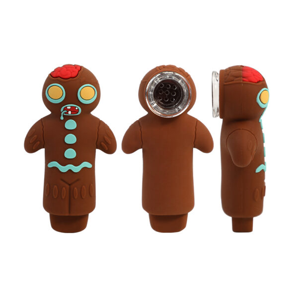 Gingerbread Man Silicone Pipe - Image 10