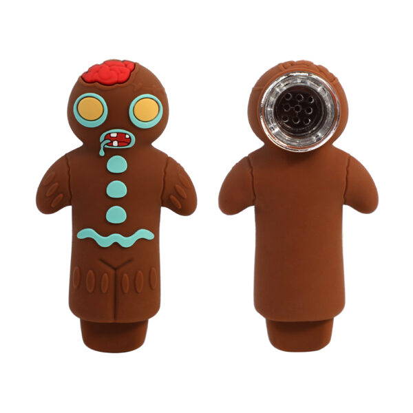 Gingerbread Man Silicone Pipe - Image 9