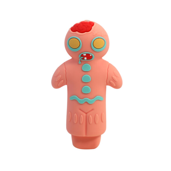 Gingerbread Man Silicone Pipe