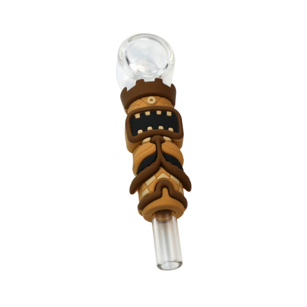 Indian Straight Tube Glass Pipe - Image 2