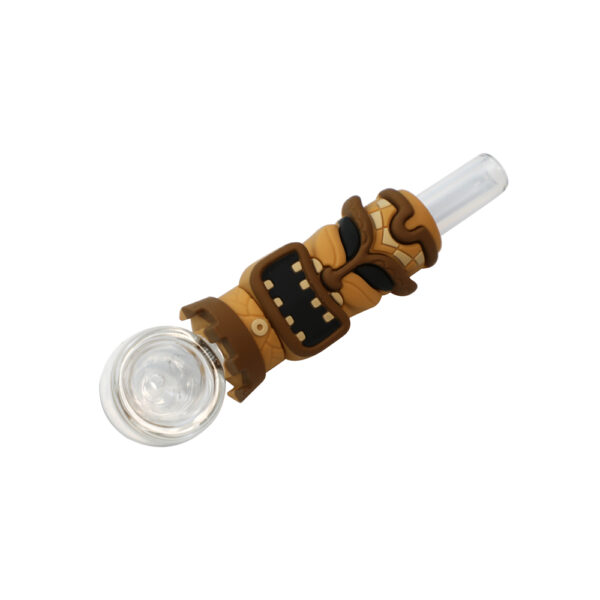 Indian Straight Tube Glass Pipe - Image 5