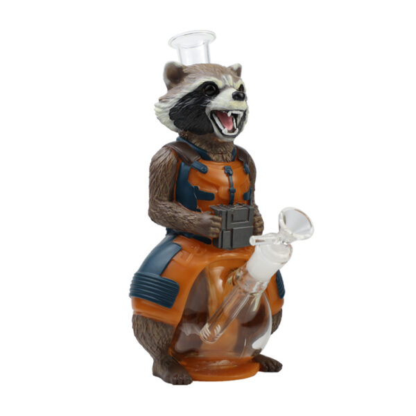 PVC rocket raccoon water pipe - Image 7