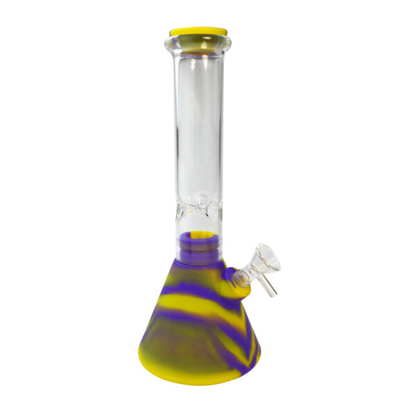 Silicone Glass Beaker bong-Assorted - Image 8