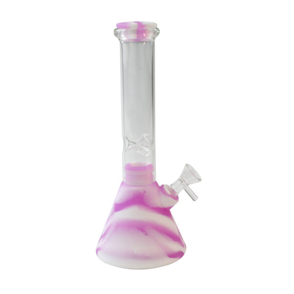 Silicone Glass Beaker bong-Assorted - Image 7