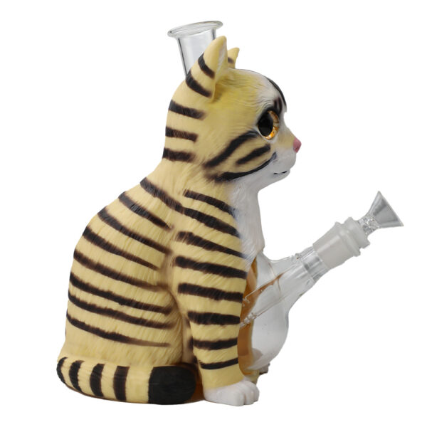 Tabby cat water pipe - Image 4