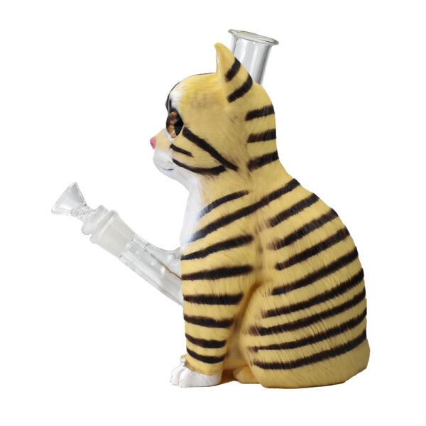 Tabby cat water pipe - Image 2