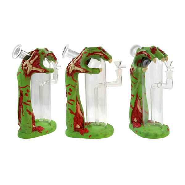 11 inches Zombie Hand Water Pipe - Image 5