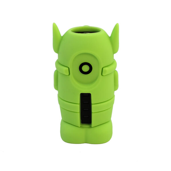 E4 Three-Eyed Alien Silicone CBD 510 Thread Rechargeable Type C 650 mah Battery Device - Image 3