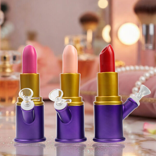 YHS Smoke  7.5" PVC Lipstick Water Pipe