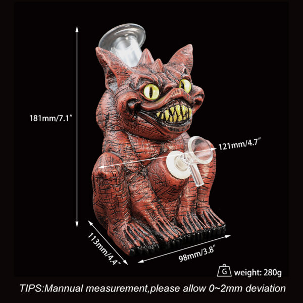 Cosy Molds 7.1" PVC Evil Water Pipe - Image 6