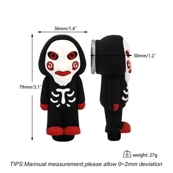YHS Smoke 3.1" Billy Doll Hand Pipe - Image 7