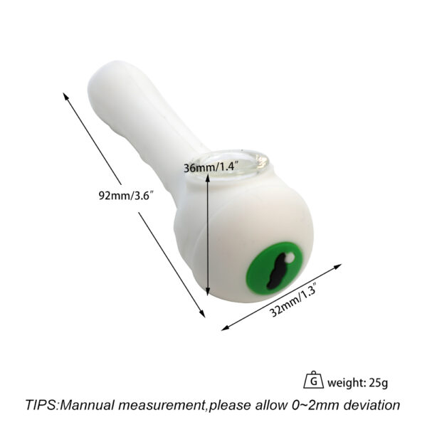 YHS Smoke 3.6" Eye Hand Pipe - Image 7