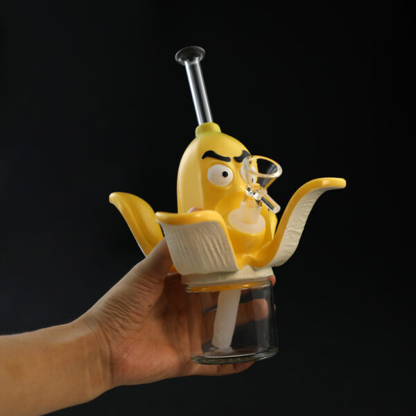 YHS Smoke 8.9" Banana Water Pipe with expression - Image 6