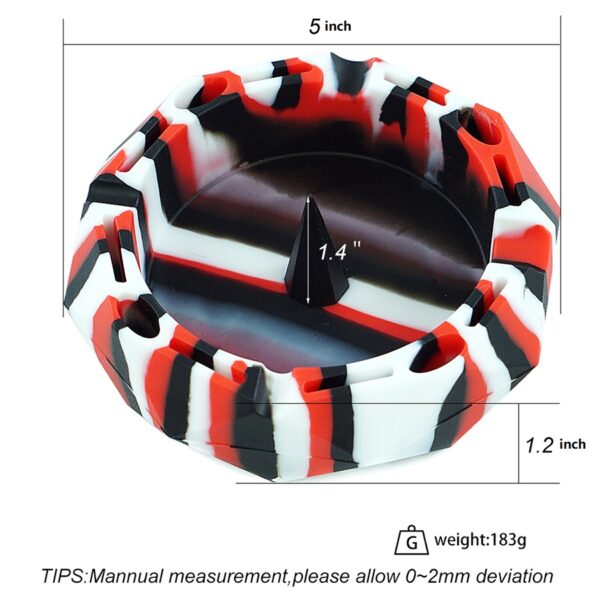 YHS Smoke Geometric Ashtray - Image 6