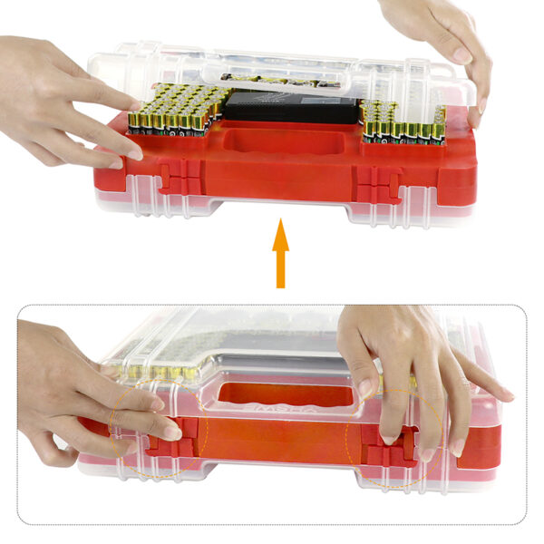 Battery Organizer Storage Case Up to 230 Batteries - Image 2