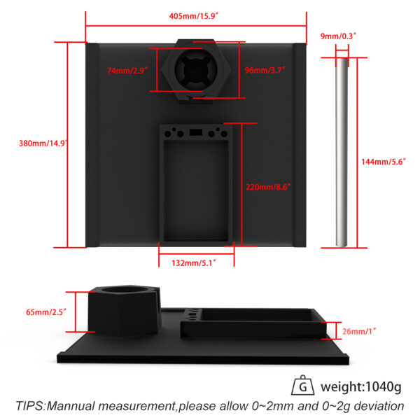 Couch Arm Table: Sofa Table for Couches - Image 6