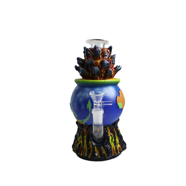 YHS Smoke 8.5" Star Burst Water Pipe