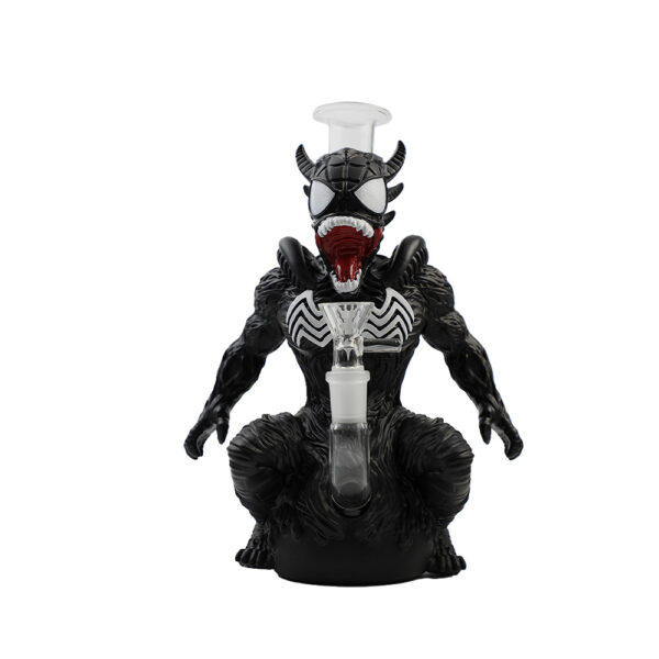 YHS Smoke 9.6" Alien Spider Man Water Pipe