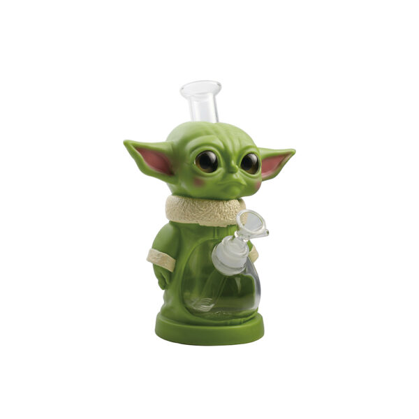 YHS Smoke 8.3" Small size PVC Yoda Water Pipe