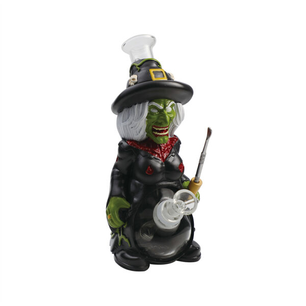 YHS Smoke 8.9" Zombie Witch Water Pipe