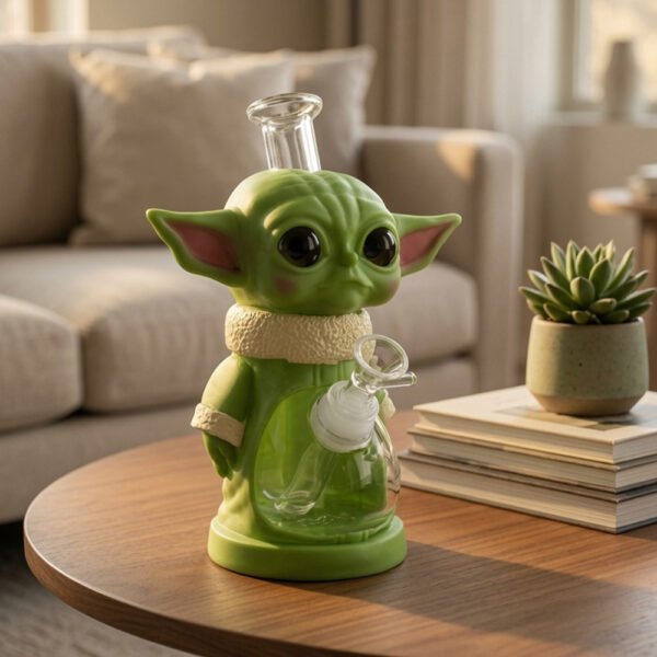 YHS Smoke 8.3" Small Yoda Water Pipe