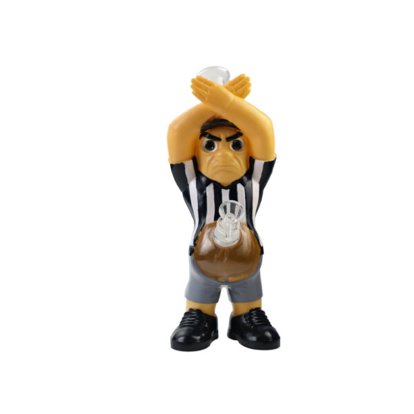 YHS Smoke 12" American Football Overtime Referee Water Pipe