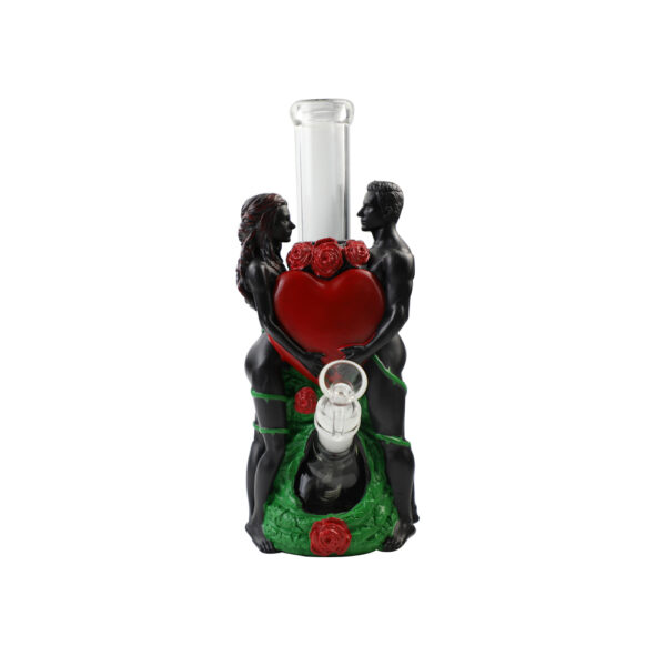 YHS Smoke 10.4" Gothic Couple Water Pipe