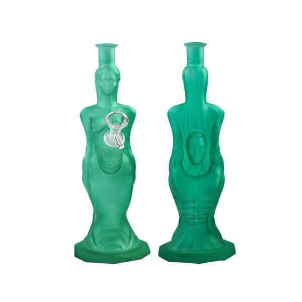 YHS Smoke 11" Artistic Couple Water Pipe[HOT]