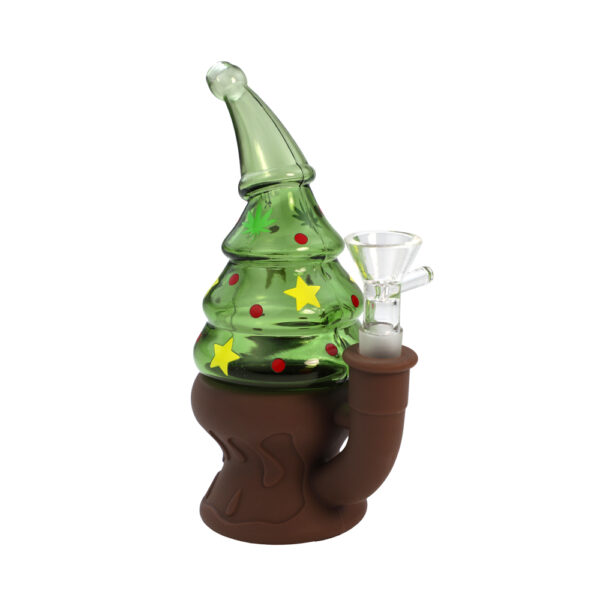 YHS Smoke 6.4" Christmas Tree Water Pipe
