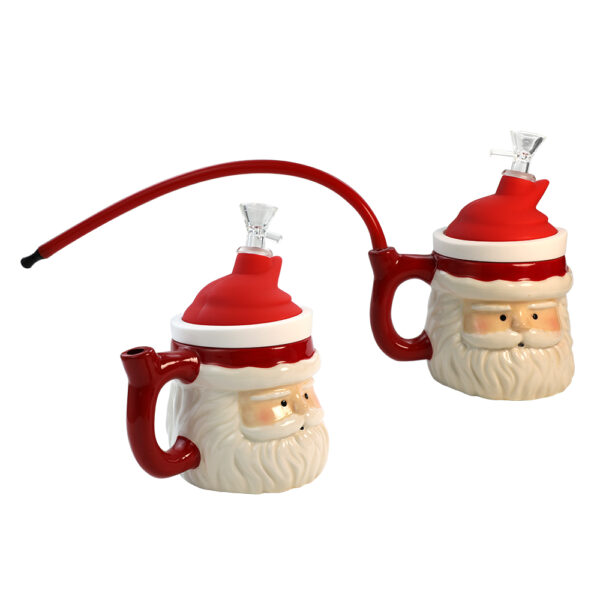 YHS Smoke 7.2" Christmas Santa Mug Water Pipe
