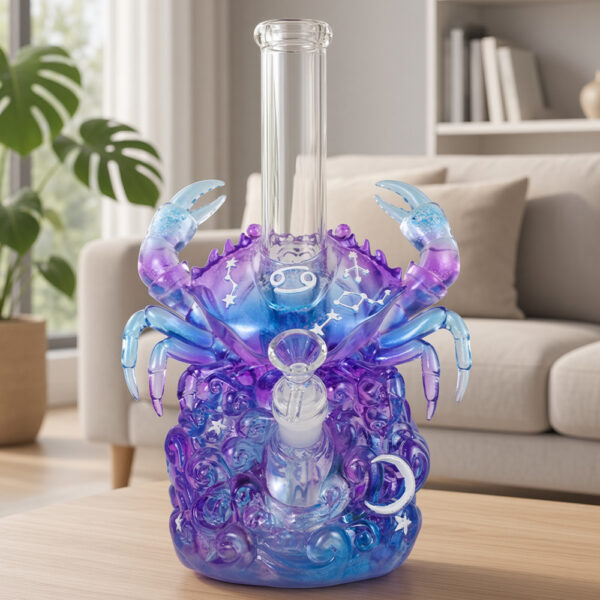 YHS Smoke 10.4" Cancer Water Pipe