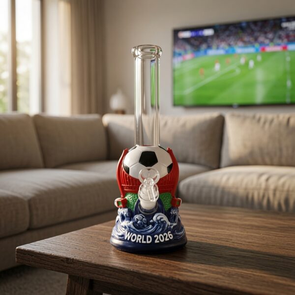 YHS Smoke 10.2" Kinmen Football Water Pipe