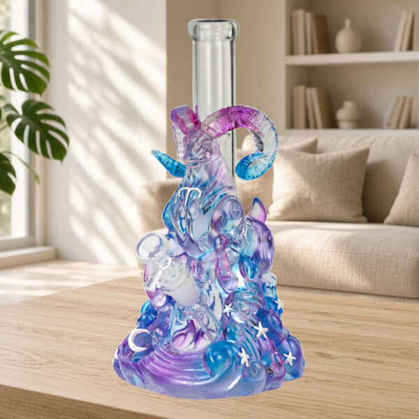 YHS Smoke 10.4" Aries Water Pipe
