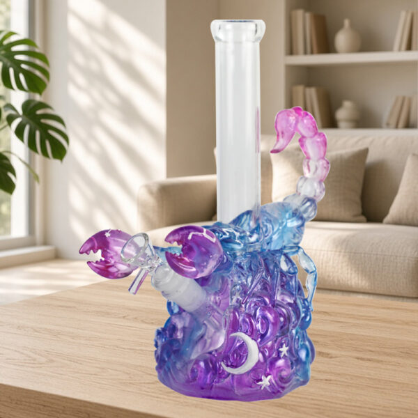 YHS Smoke 10.6" Scorpio Water Pipe