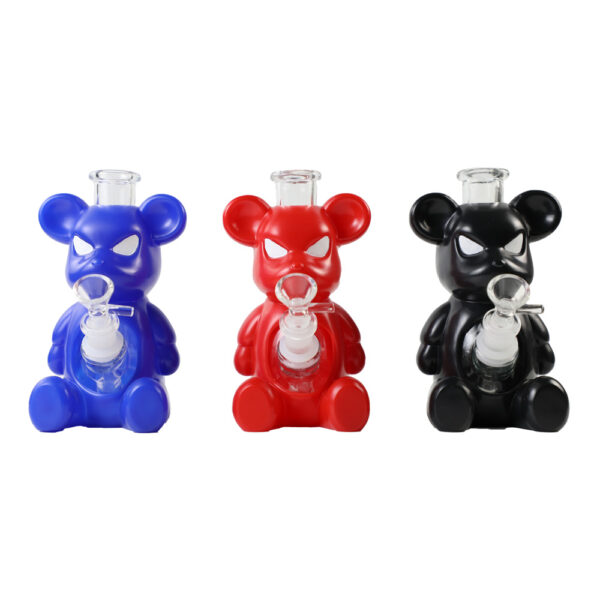 YHS Smoke 7" Small Size Violent Bear Water Pipe