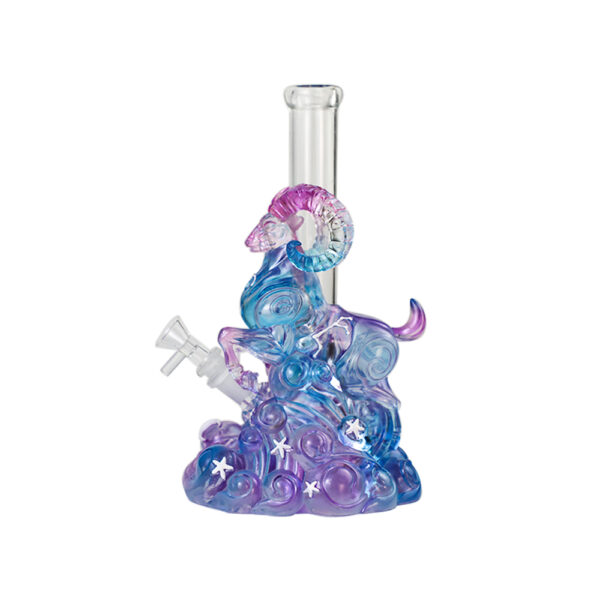 YHS Smoke 10.4" Aries Water Pipe
