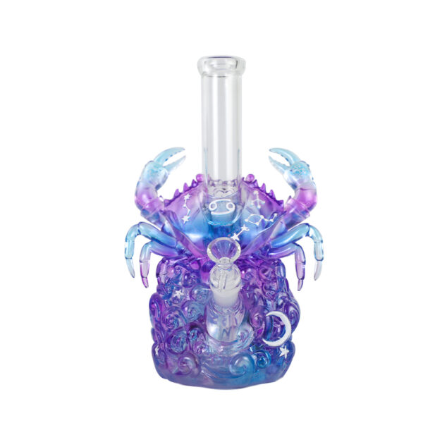 YHS Smoke 10.4" Cancer Water Pipe