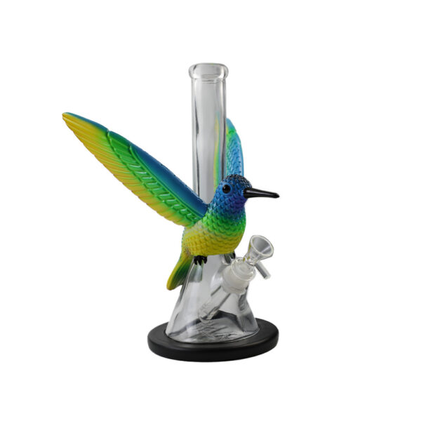 YHS Smoke 10.4" Hummingbird Glass Water Pipe
