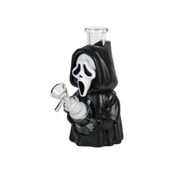 YHS Smoke 6.6" Small Size Scary Face Water Pipe