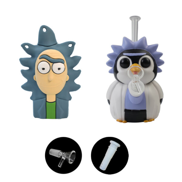 YHS Smoke Rick Portable Water Pipe Bundle